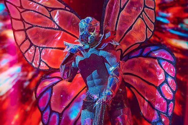 Стало відомо, хто ховався за образом Махаона в шоу 'Маска'