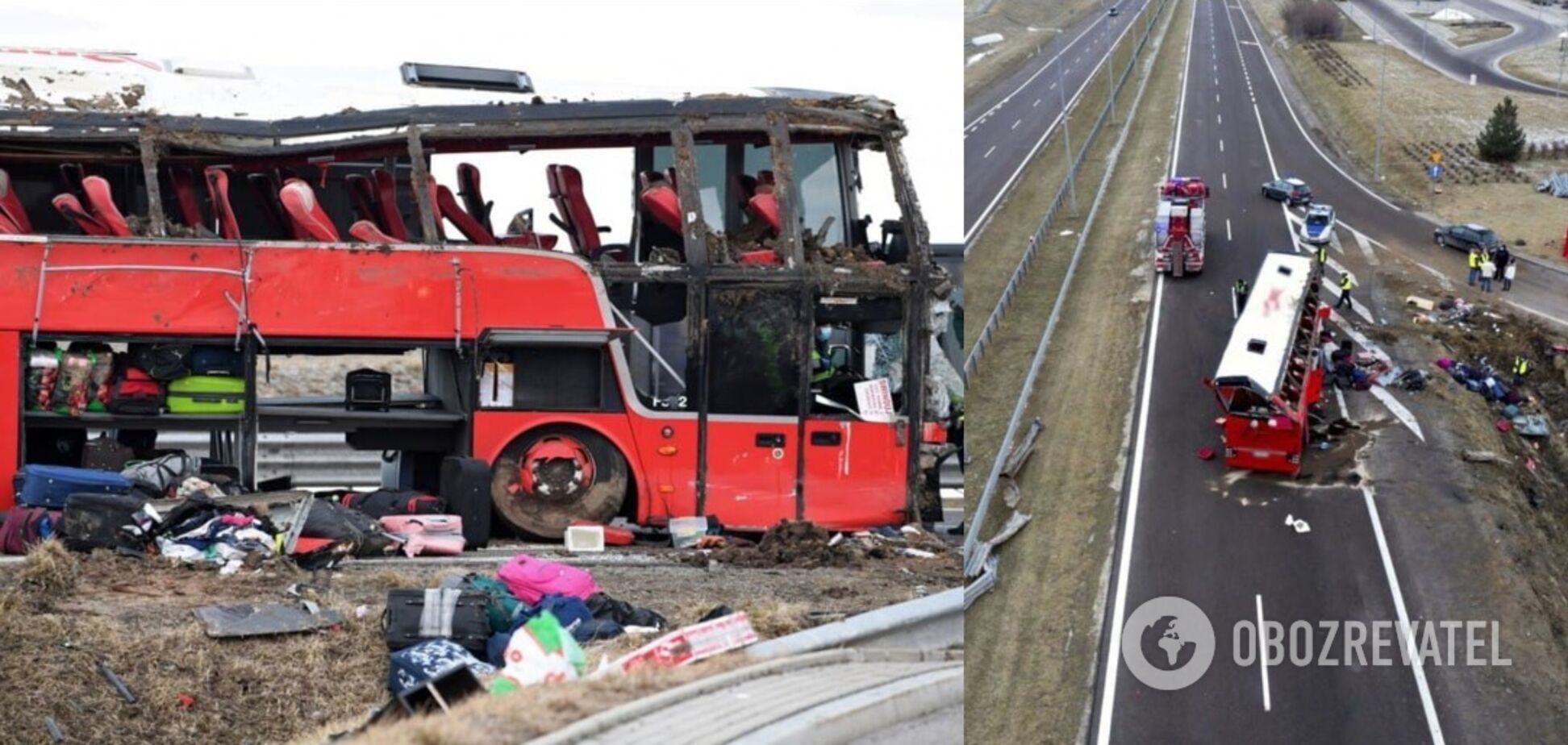 Упізнано трьох жертв із автобуса з українцями, що розбився в Польщі