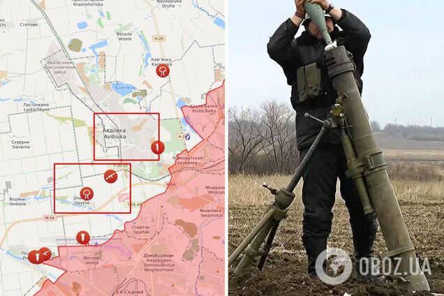 Найманці РФ на Донбасі відкрили артилерійський вогонь по ЗСУ і отримали відповідь. Карта