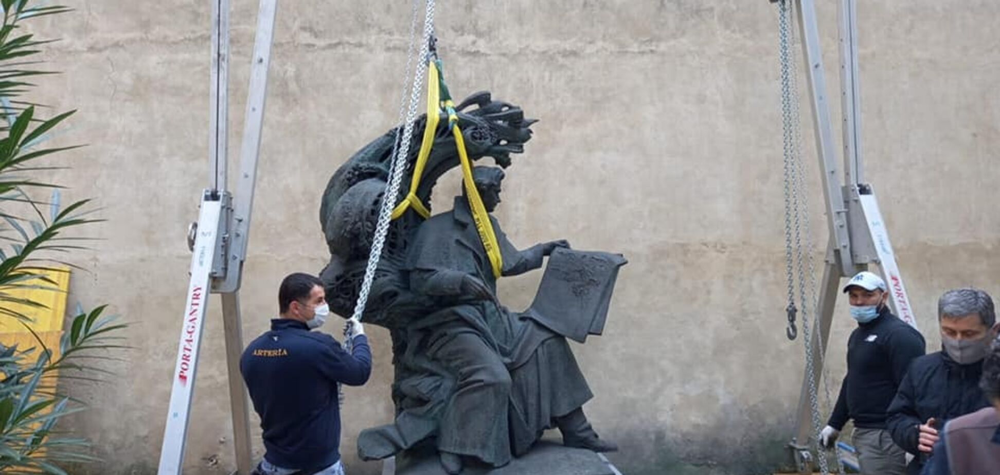 Во Флоренции открыли памятник Тарасу Шевченко. Фото и видео