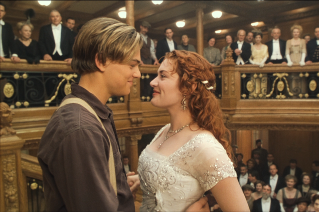 Кадр из фильма 'Титаник'