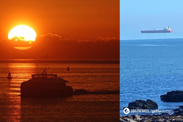 Оптическая иллюзия с 'парящим в воздухе' кораблем 'сломала' мозг пользователям. Фото