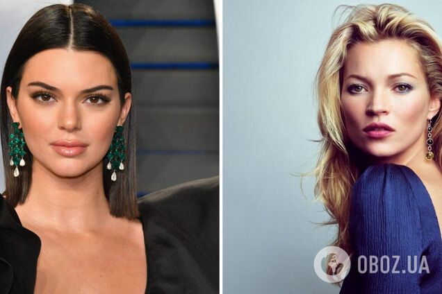 Кендалл Дженнер і Кейт Мосс