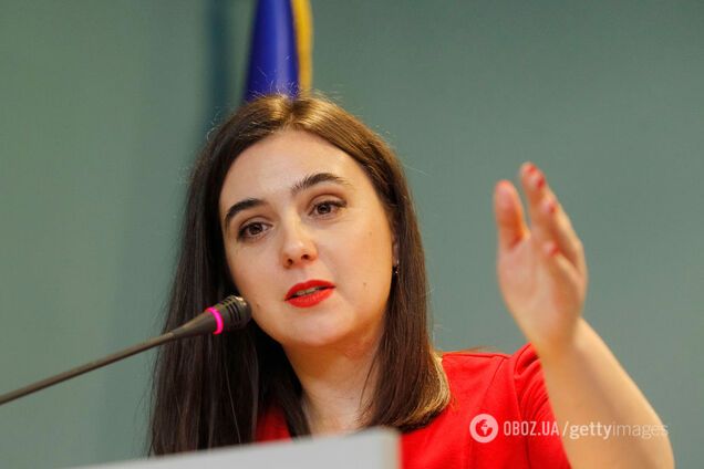 Пресс-секретарь президента Украины Юлия Мендель