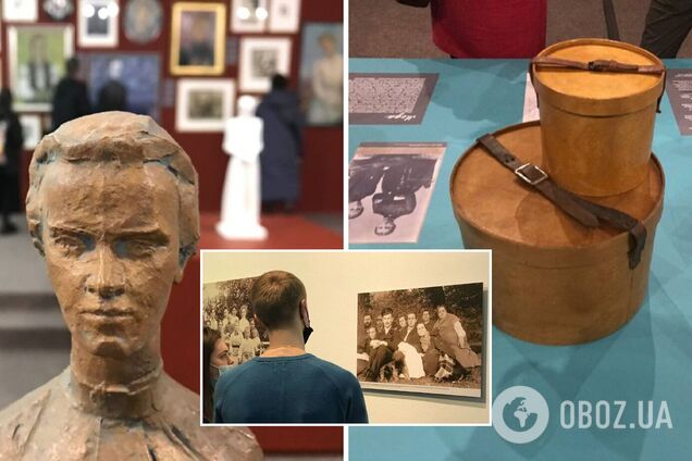 Чемоданы, платья и письма: в Киеве показали уникальные вещи Леси Украинки. Фото