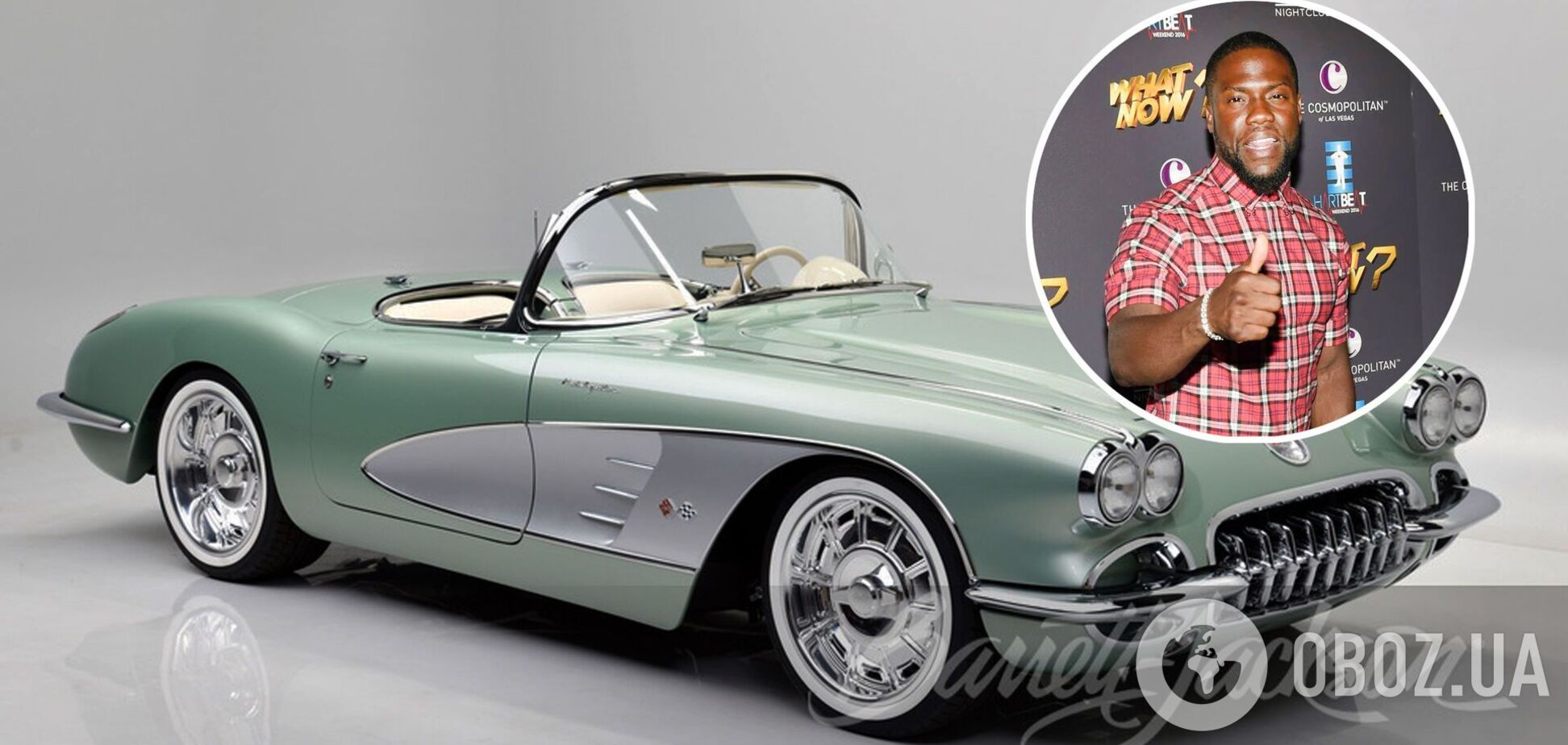 Кевин Харт приобрел рестомод Corvette за $825 тысяч