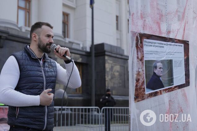 Санкции против Медведчука: Нацкорпус потребовал перейти к посадкам