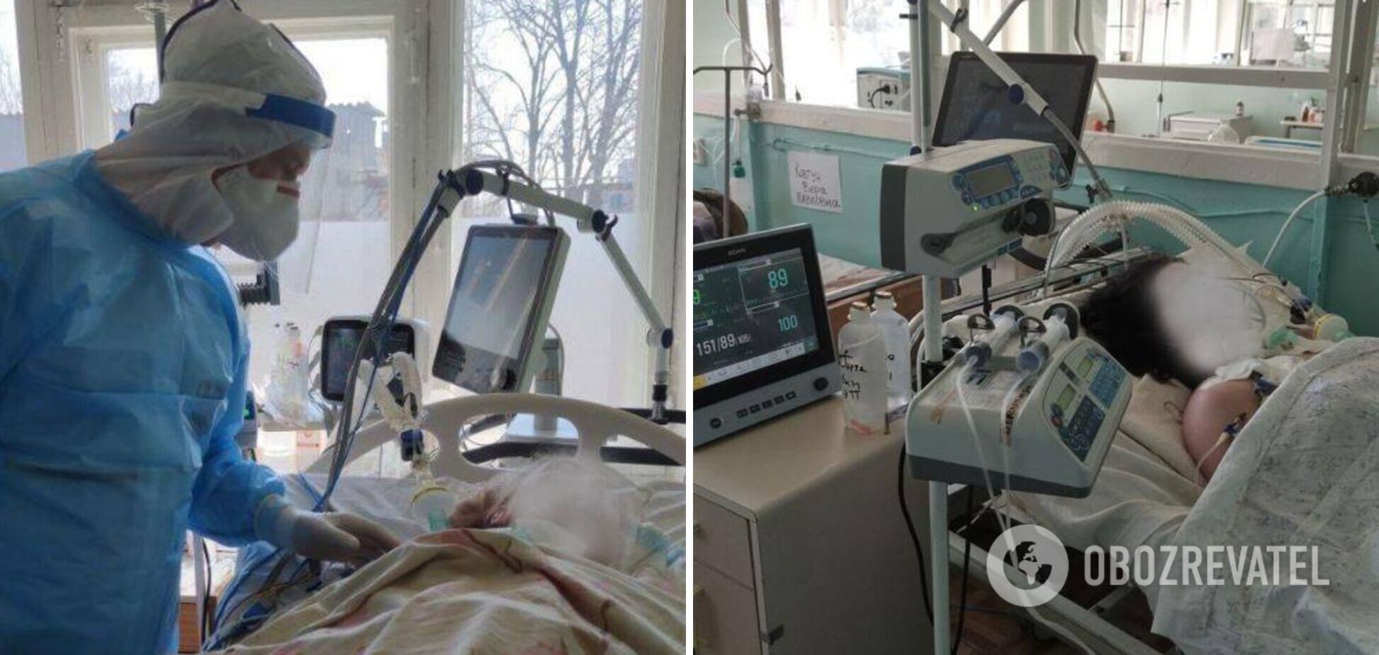 Борьба с COVID-19: реанимация перегружена втрое, медсестры падают в обмороки