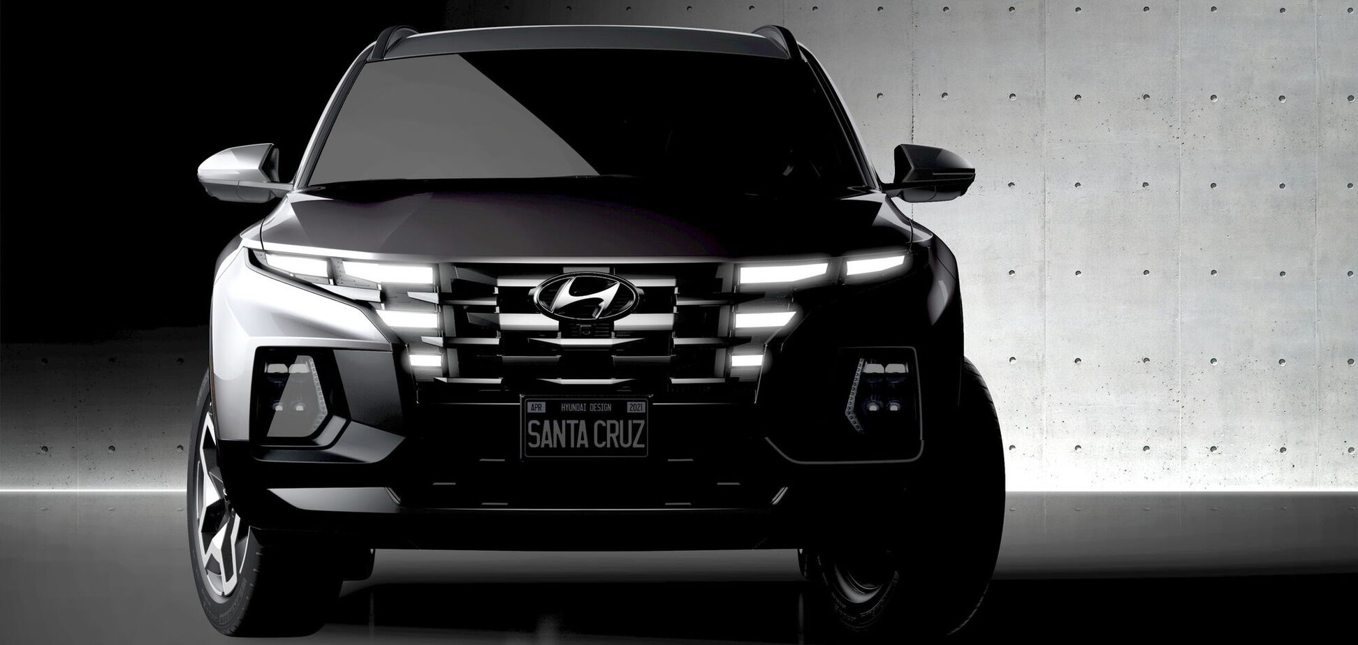 Hyundai анонсировал презентацию пикапа Santa Cruz