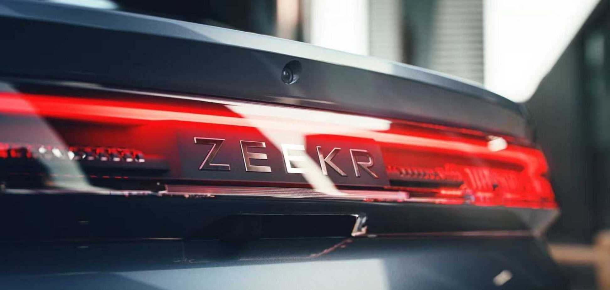 Geely представила новый электрический бренд Zeekr