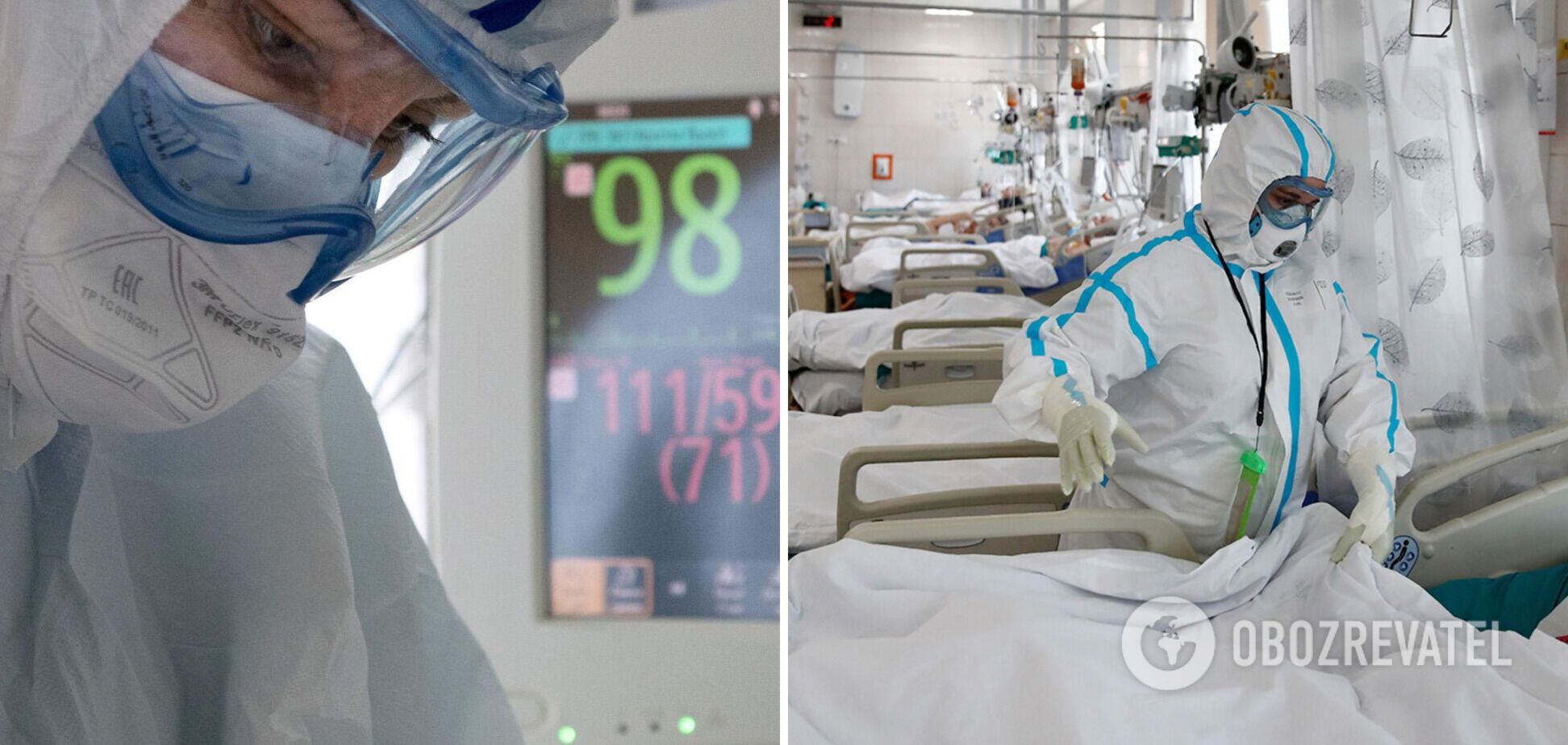 В Украине растет число занятых коек для пациентов с COVID-19: где самая сложная ситуация