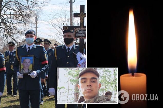 На Сумщине попрощались с 23-летним защитником Украины, погибшим на Донбассе. Фото
