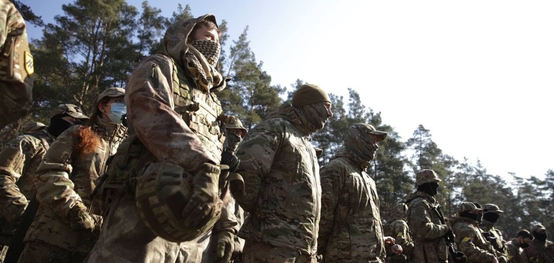 Андрей Белецкий провел военную подготовку в Киевской области