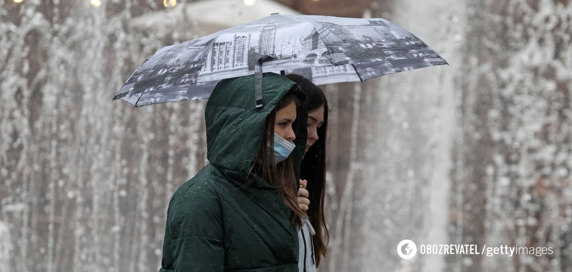 На Киев надвигается опасный циклон: ожидаются сильные ливни и шквалы. Карта