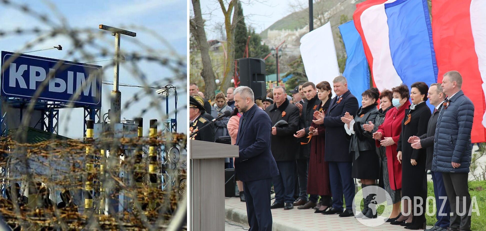 Новини Кримнашу. 'Гармати, як годиться, розвернули у бік російського берега'