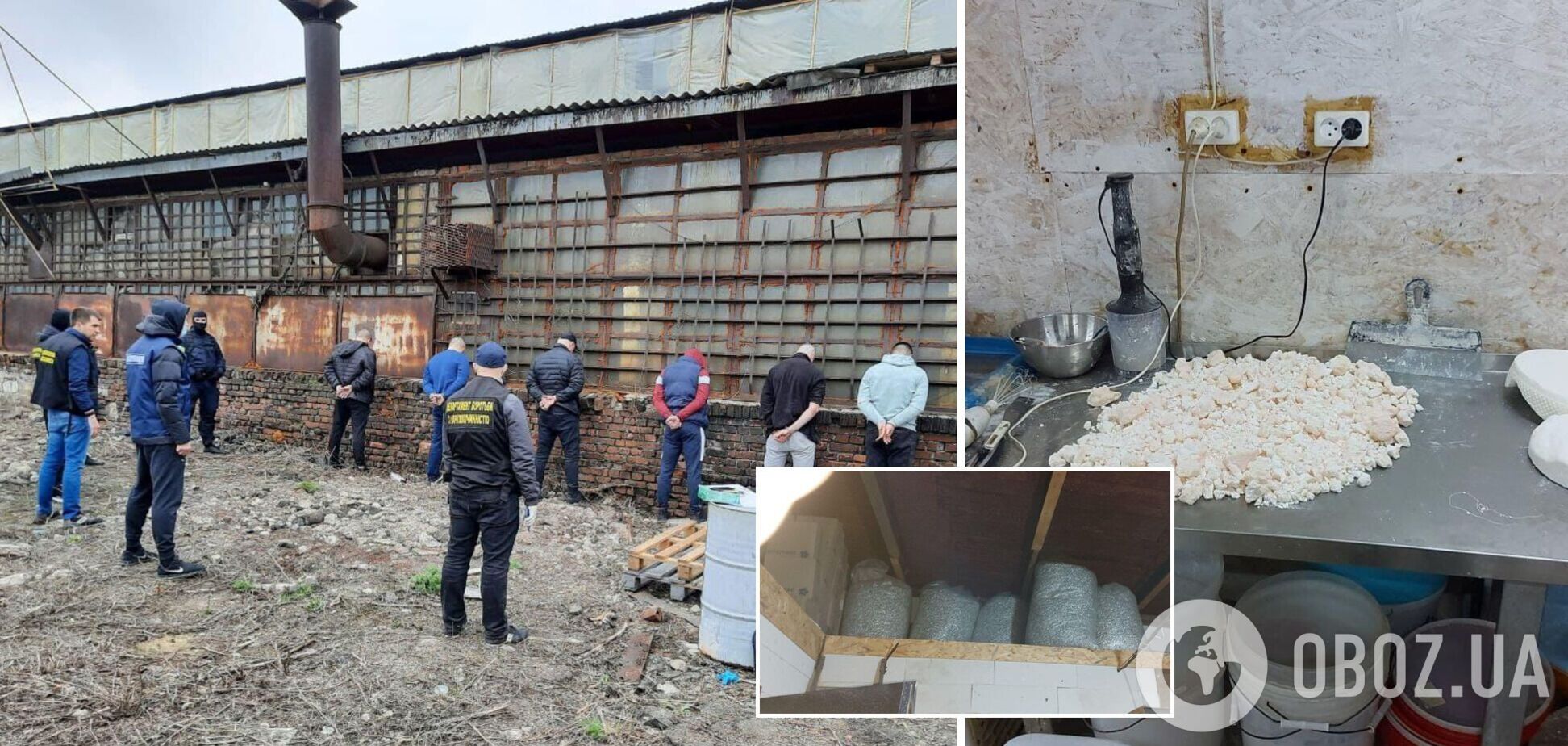 У Дніпрі накрили великий наркозавод і вилучили рекордну партію амфетаміну. Фото та відео