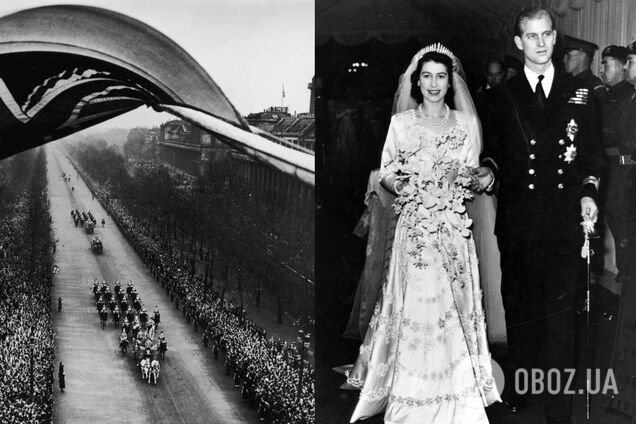 На весіллі принцеси Єлизавети і герцога Філіпа було 2 тисячі гостей