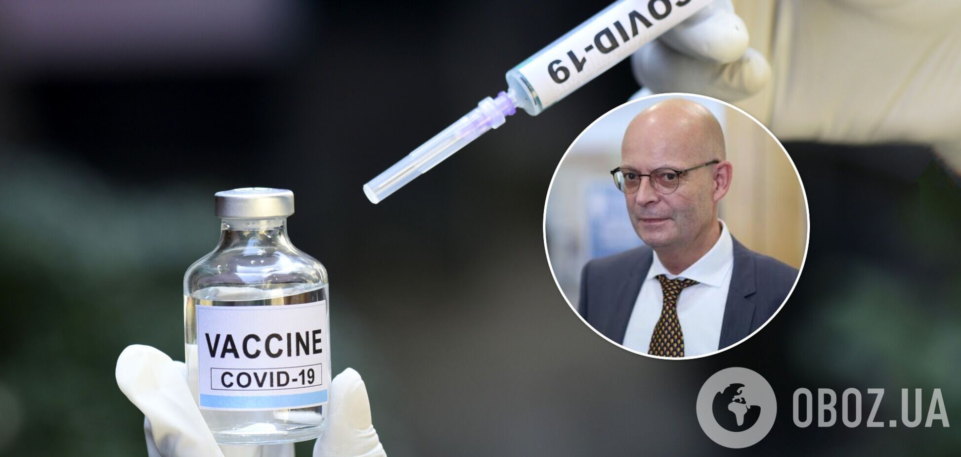 В Германии мэр Бернд Виганд сделал прививку без очереди