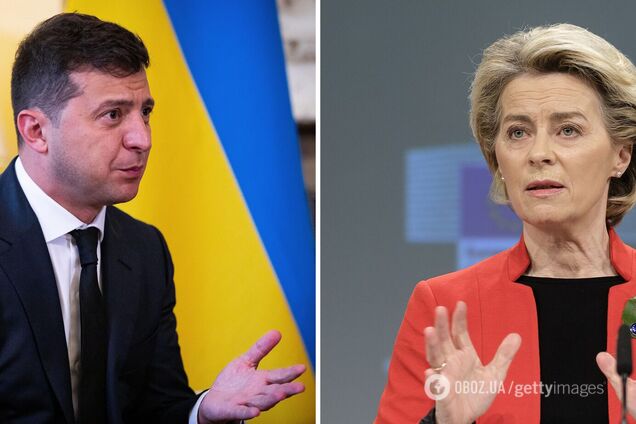 Глава Еврокомиссии отказалась от приглашения Зеленского в Киев и подверглась критике