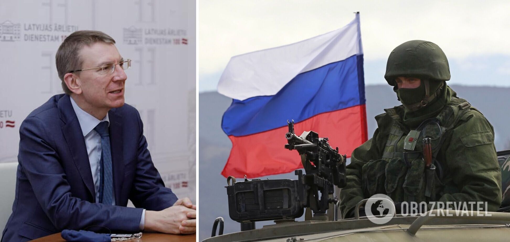 Ситуацію на Донбасі може деескалювати лише одна сторона конфлікту, – глава МЗС Латвії