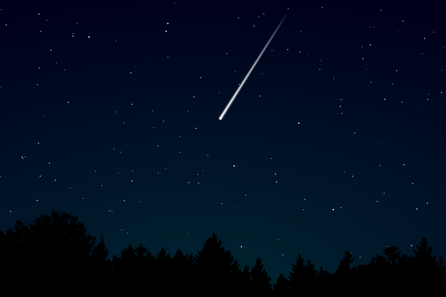 Лириды можно наблюдать ежегодно в конце апреля