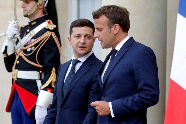 Зеленський хоче, щоб відносини України та Франції були кращими, ніж відносини Макрона з Путіним