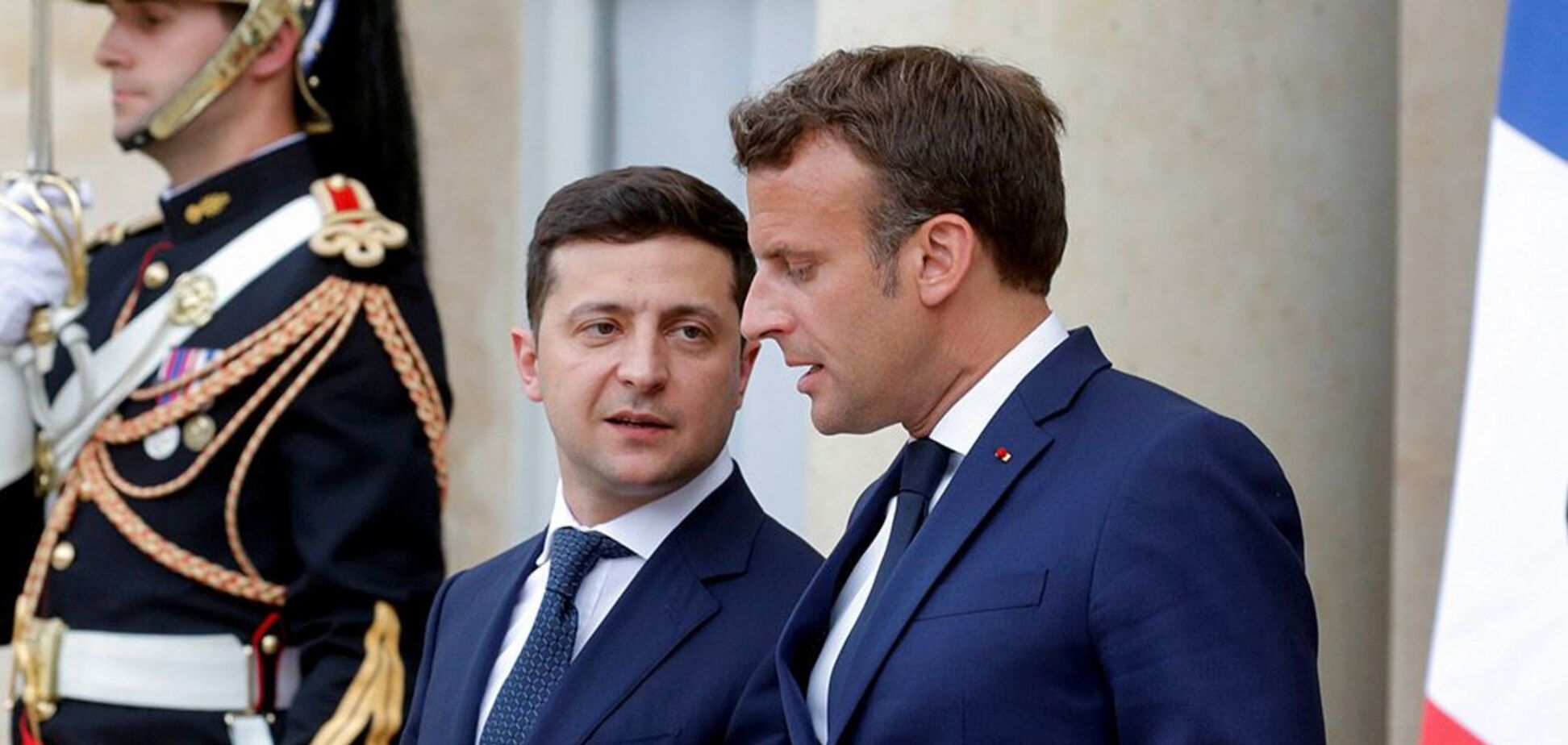 Зеленський хоче, щоб відносини України та Франції були кращими, ніж відносини Макрона з Путіним