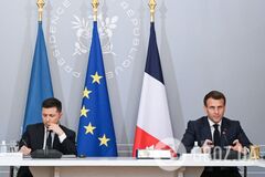Макрон после встречи с Зеленским сделал заявление на украинском языке