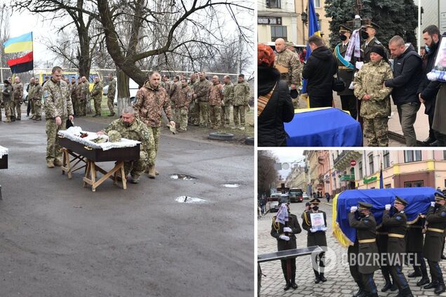 Похороны воинов ВСУ