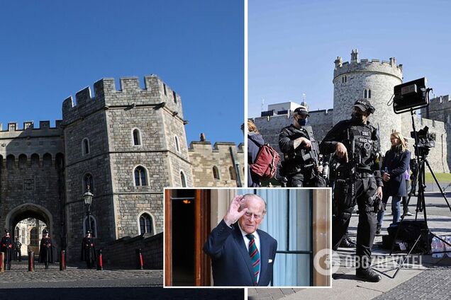 Як Великобританія приготувались до похорону принца Філіпа: фото та відео