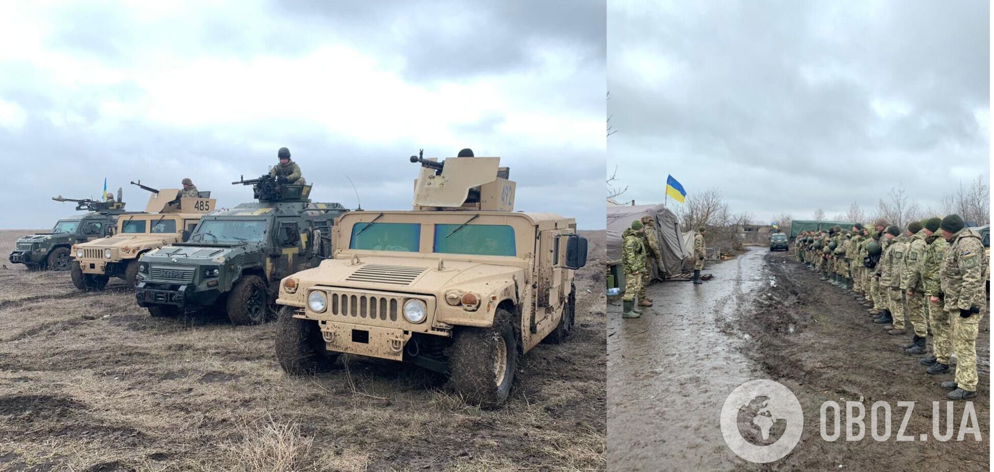 Українські прикордонники провели навчання в зоні проведення ООС