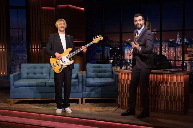 Иван Дорн появился в программе 'Вечерний Ургант'