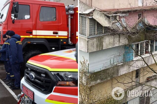 В Киеве рухнули сразу несколько балконов. Фото и видео ЧП