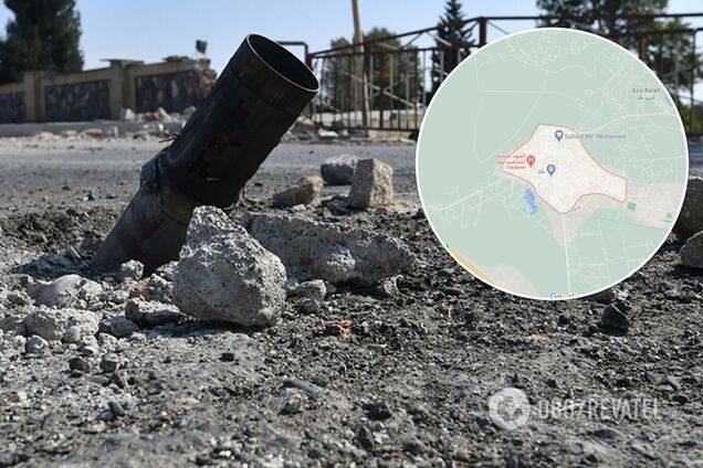 Обстрел ракетами в Ираке