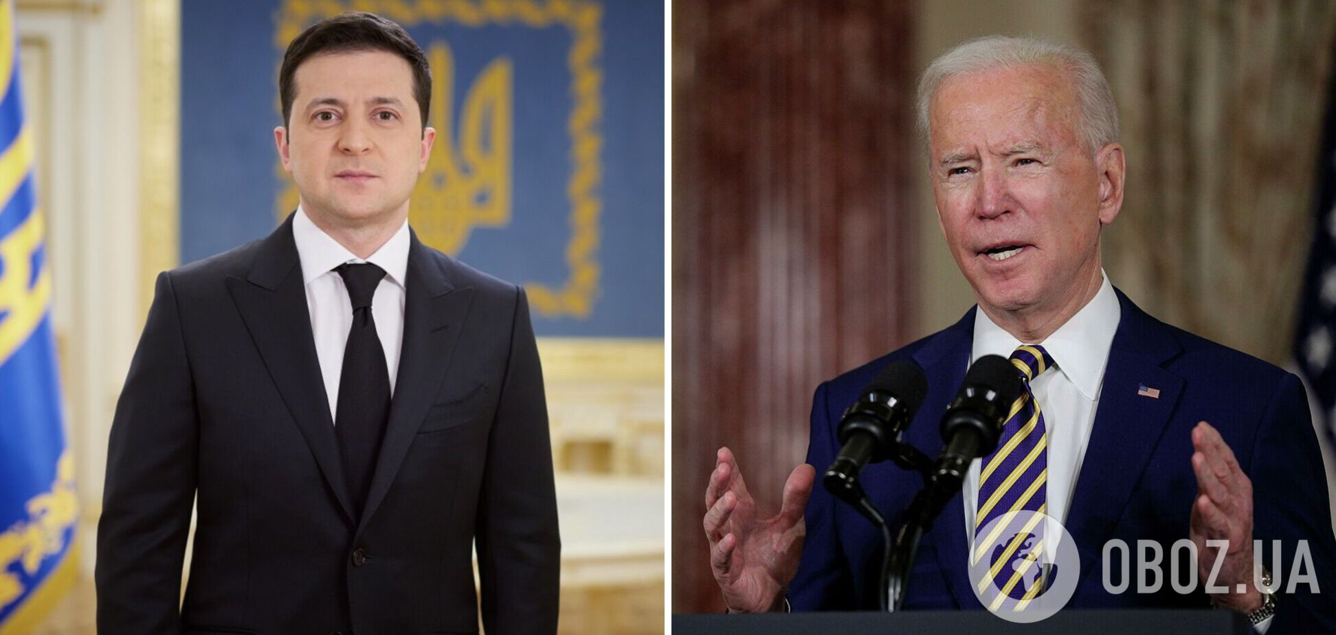 Байден впервые поговорит с Зеленским: Politico назвал дату