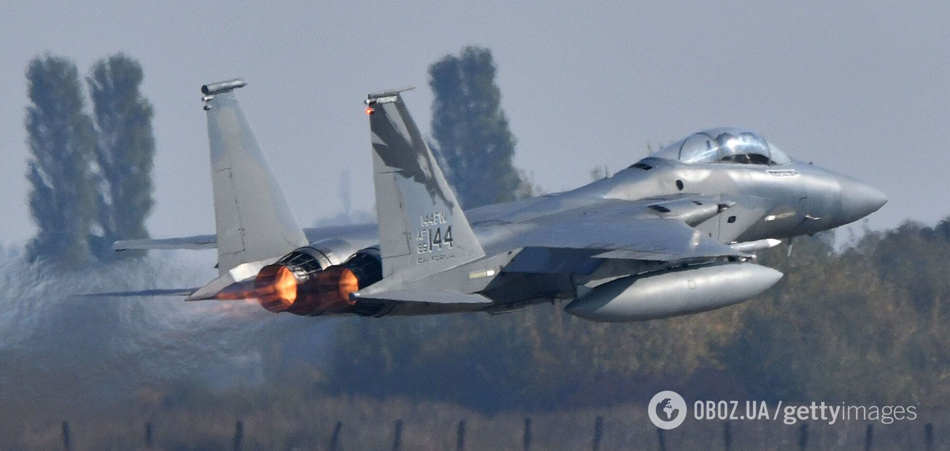 США перекинули в Польщу десятки бойових винищувачів