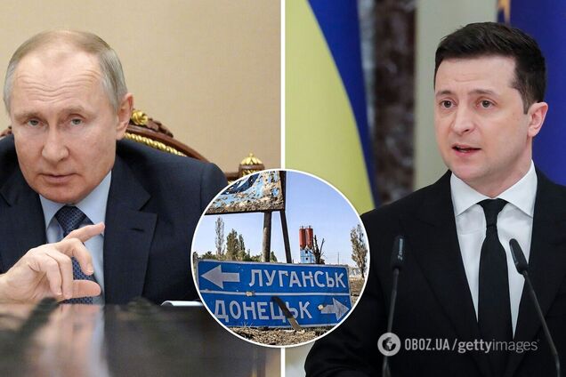 У Путіна відреагували на запрошення Зеленського на Донбас