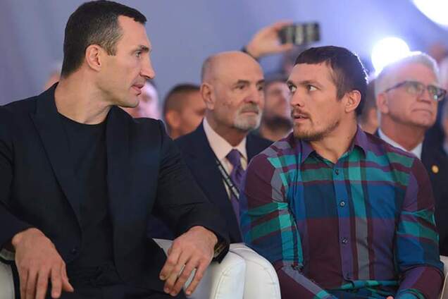 Владимир Кличко и Александр Усик