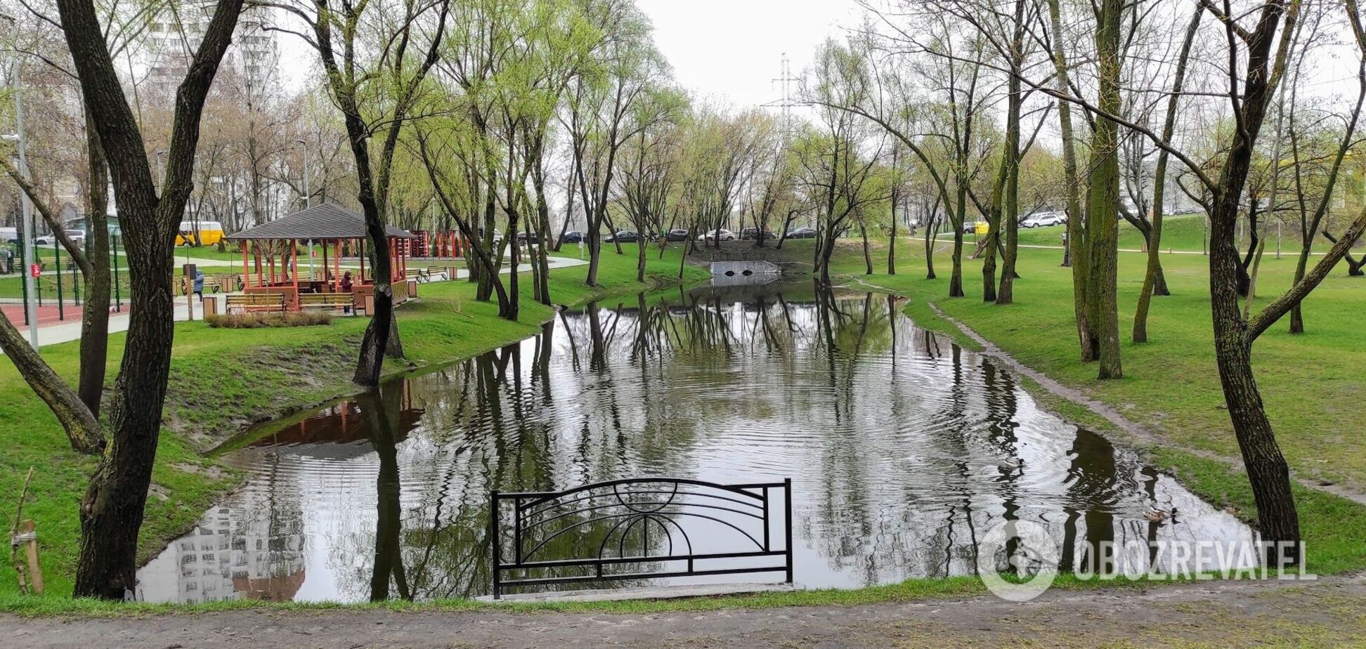 Самый большой парк на Троещине изменится до неузнаваемости