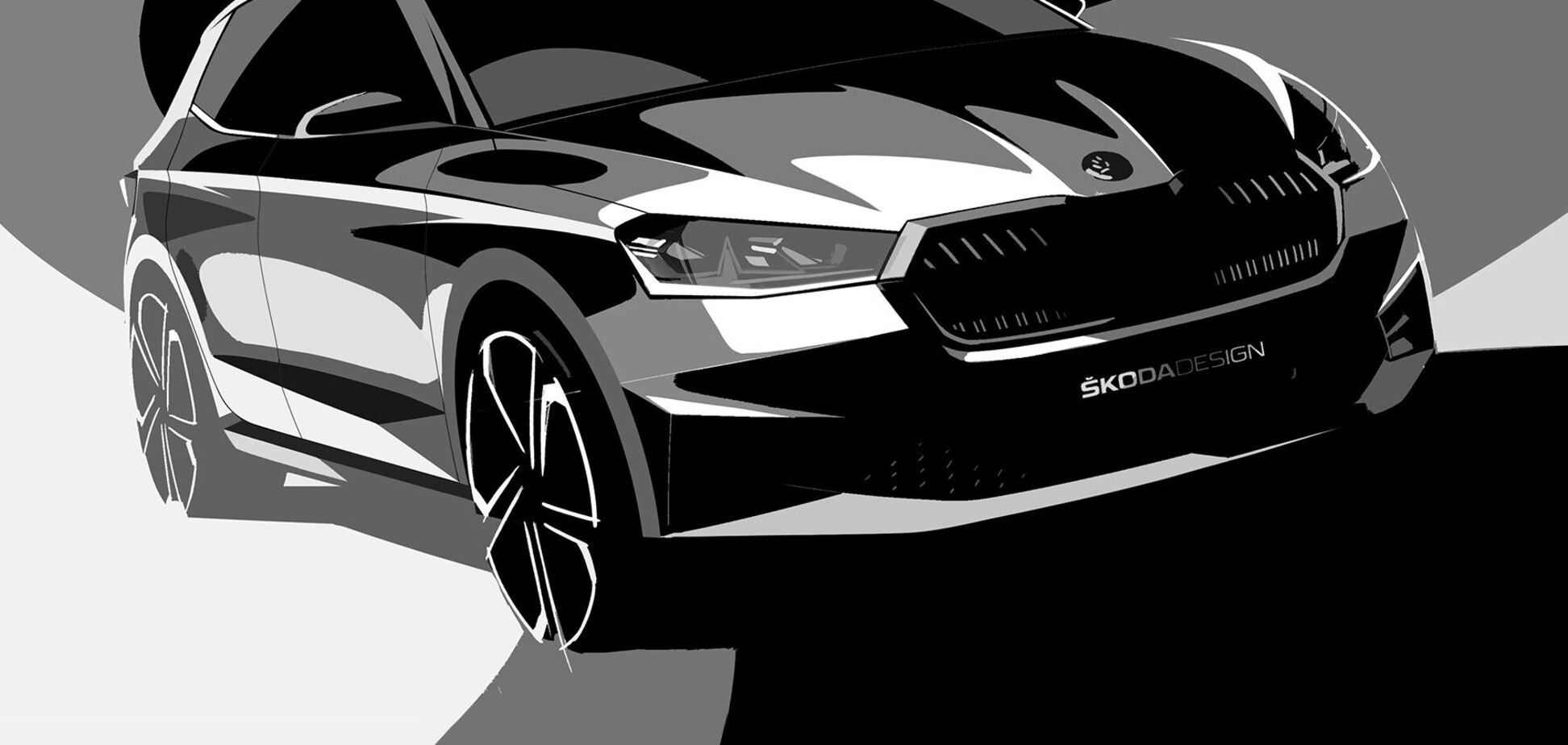Skoda показала первые тизеры новой Fabia