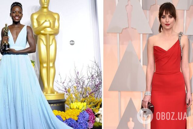 Знаменитости выбирают изысканные наряды на церемонию