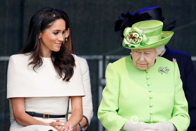 Меган Маркл и Елизавета II