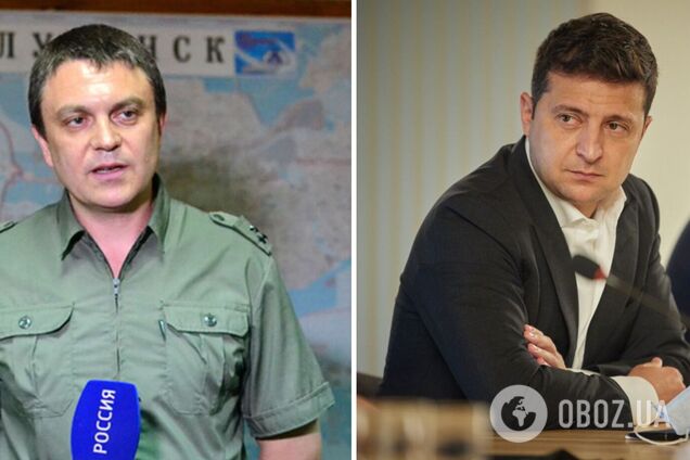 Леонід Пасічник і Володимир Зеленський