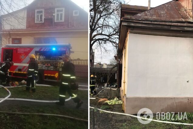 У Луцьку горів будинок