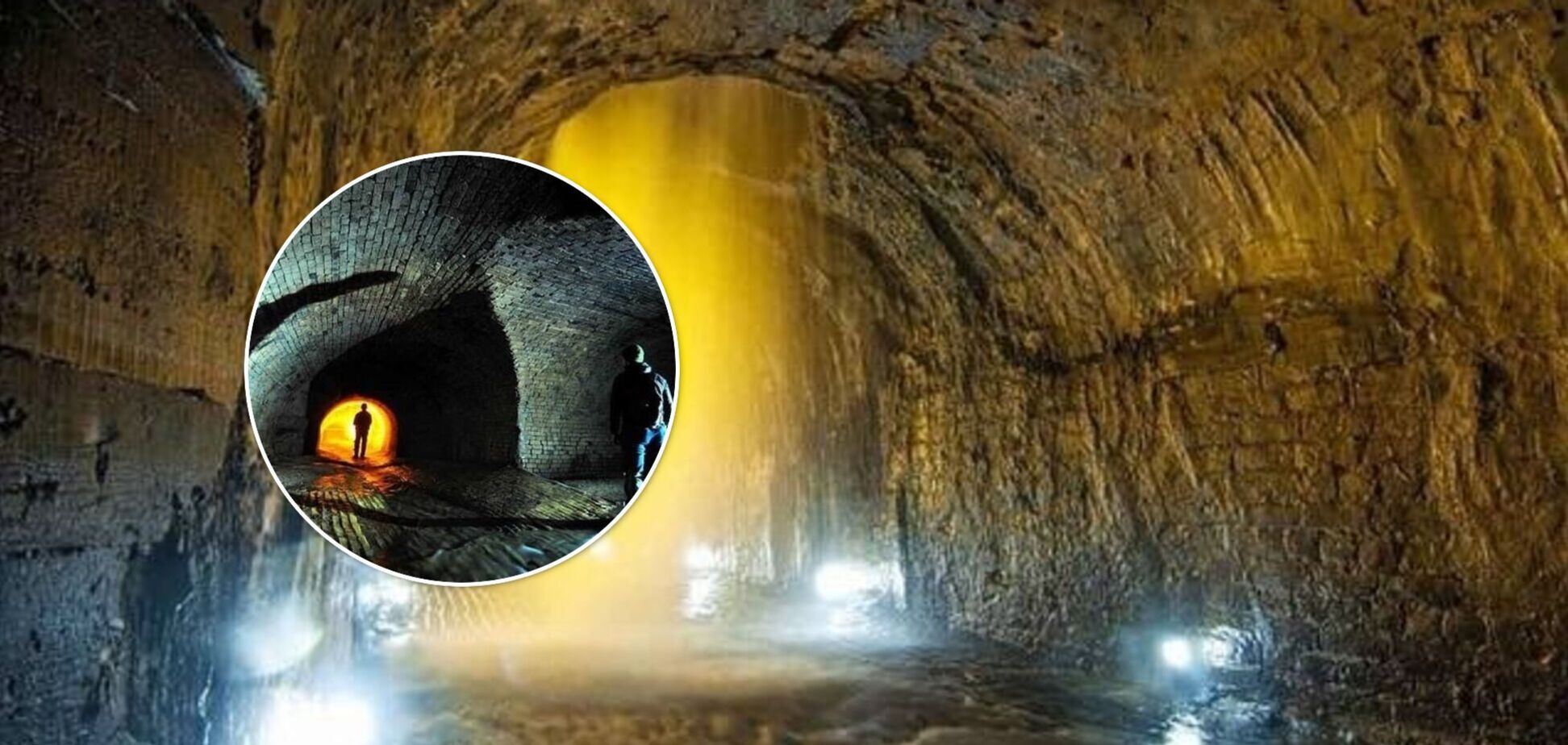 В сети показали фото подземных лабиринтов на Крещатике