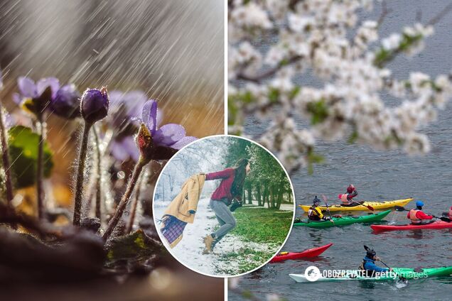 Погода в Украине на Пасху