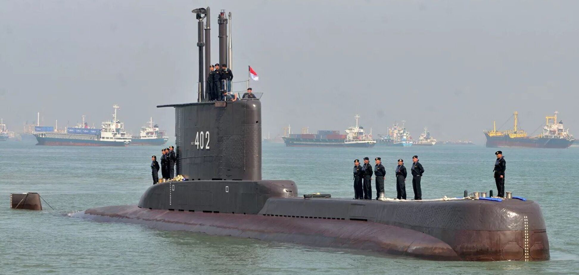 Рятувальники виявили уламки потонулого підводного човна ВМС Індонезії: ніхто не вижив