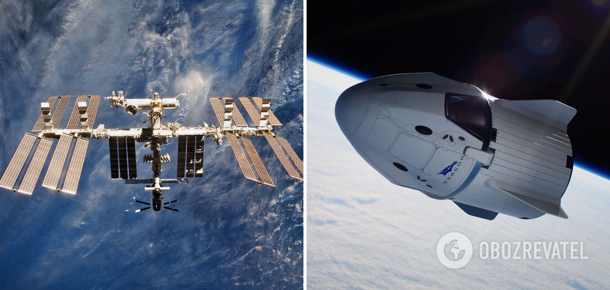 Корабль Crew Dragon с астронавтами пристыковался к МКС. Видео