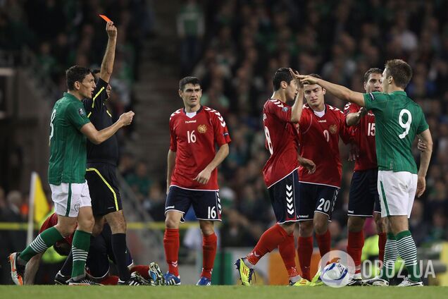 Армяне 'похоронили' испанского судью: что случилось в отборе к украинскому ЧЕ по футболу. Видео