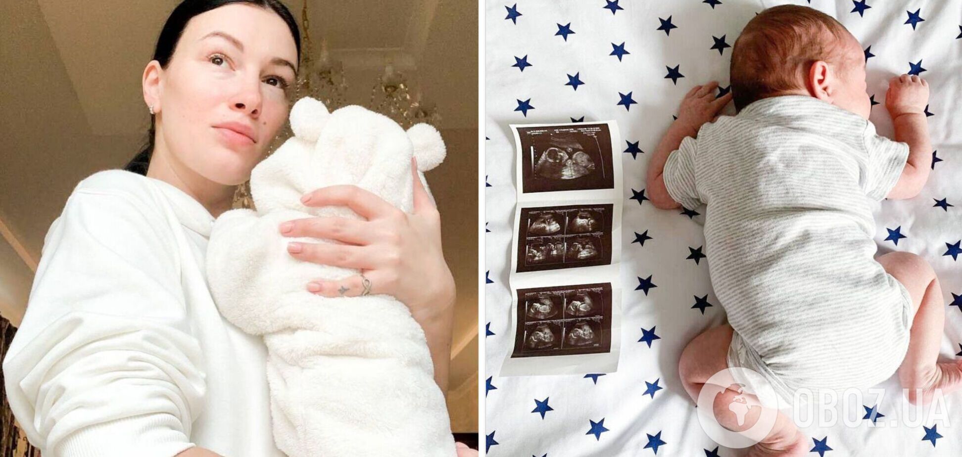 Приходько розкрила стать і ім'я новонародженої дитини